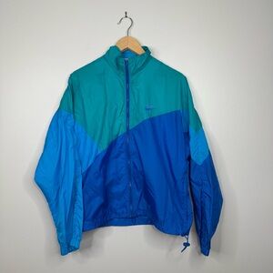 Vintage Nike Spring Windbreaker Colorblock Jacket Small